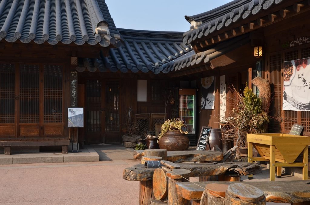 A traditional house in South Korea