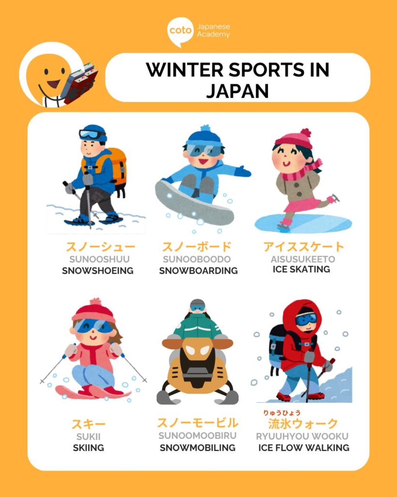 winter sports japanese