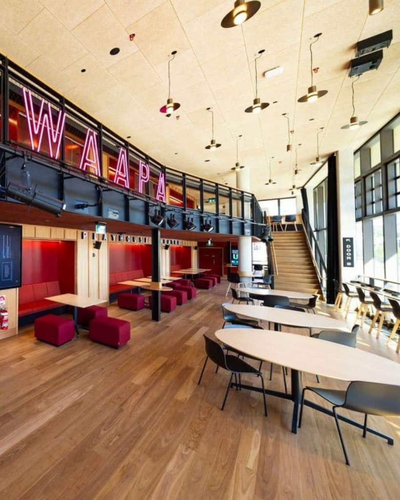 Foyer waapa at ECU City Campus