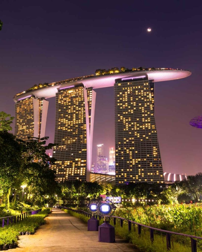 Singapore at night